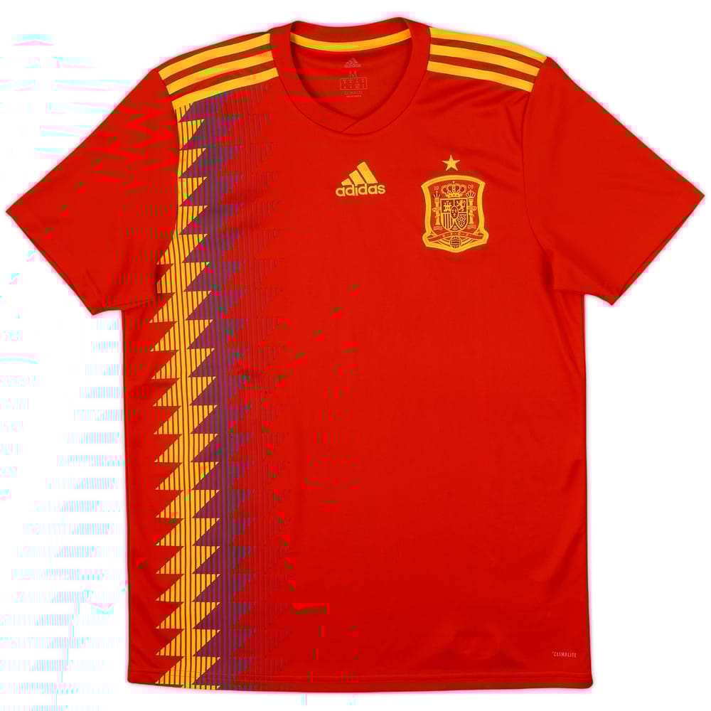 2018-19 Spain Home Shirt - 7/10 - (M)