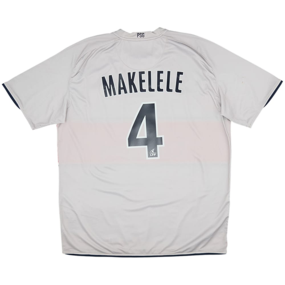 2008-09 Paris Saint-Germain Player Issue Away Shirt Makelele #4 - 7/10 - (XL)