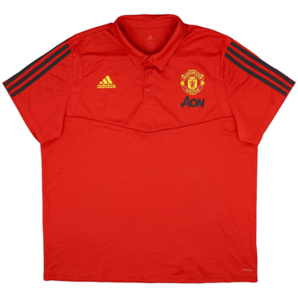 2019-20 Manchester United adidas Polo Shirt - 7/10 - (XXL)