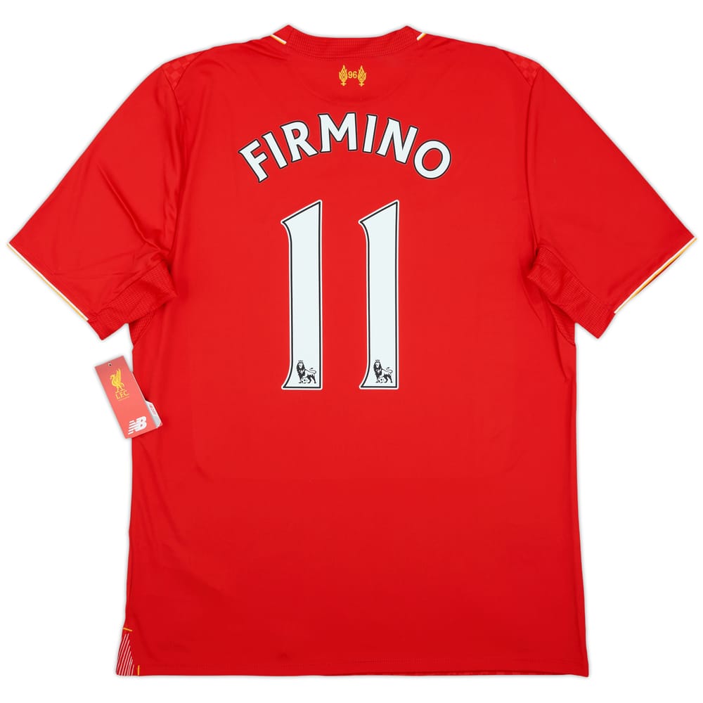 2015-16 Liverpool Home Shirt Firmino #11 (L)