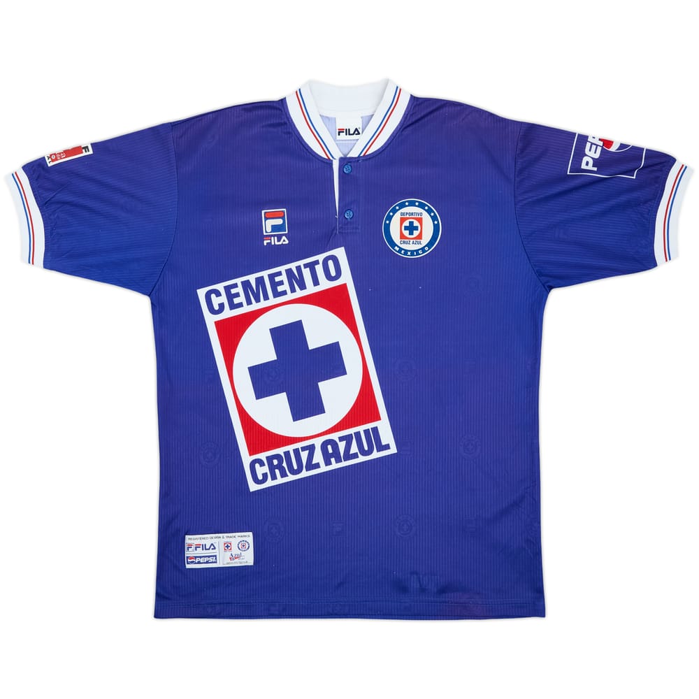 1998-99 Cruz Azul Home Shirt - 9/10 - (XL)