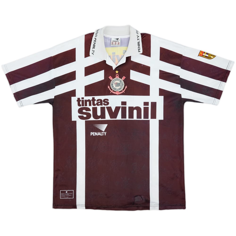 1995-96 Corinthians Third Shirt #7 - 6/10 - (XL)