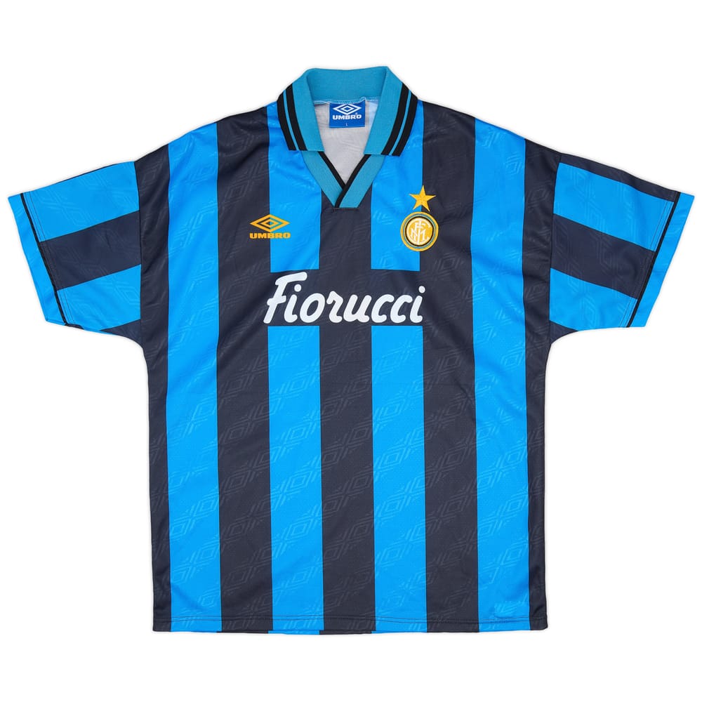 1994-95 Inter Milan Home Shirt - 8/10 - (L)