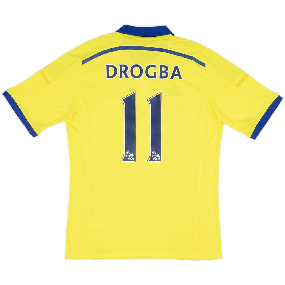 2014-15 Chelsea Away Shirt Drogba #11 (M)