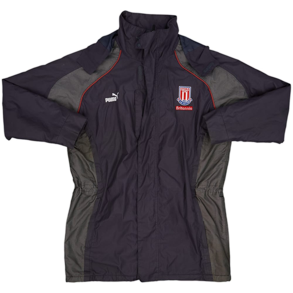 2004-05 Stoke City Puma Padded Bench Coat - 7/10 - (S)
