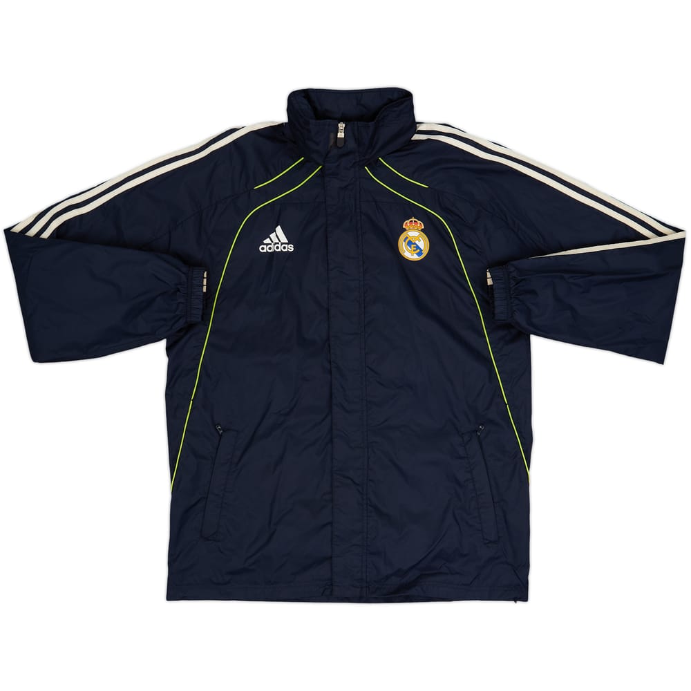 2010-11 Real Madrid adidas Hooded Rain Jacket - 8/10 - (L)