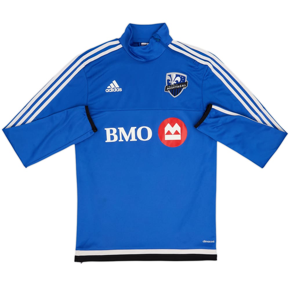 2014-15 Montreal Impact adidas 1/4 Zip Drill Top - 8/10 - (S)