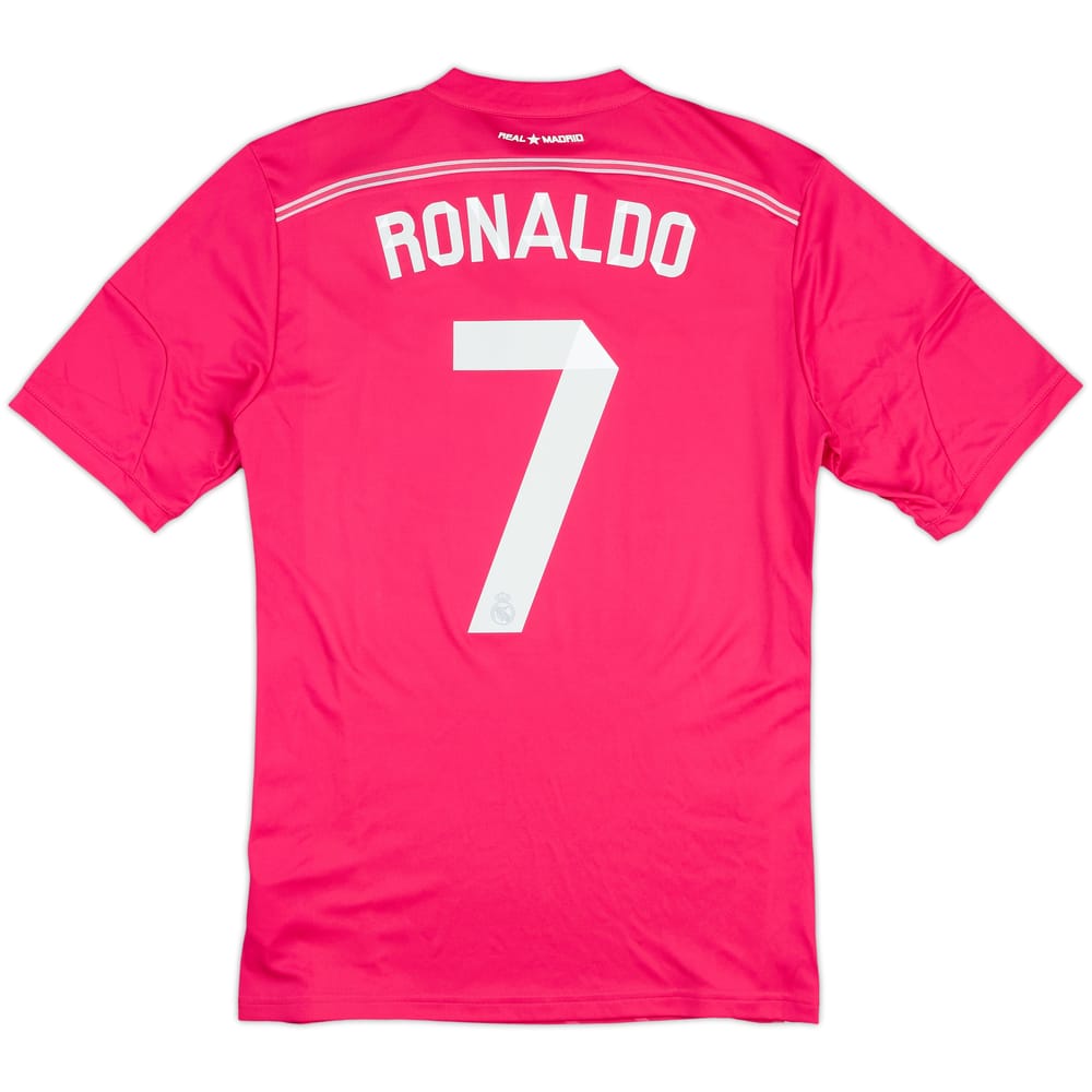 2014-15 Real Madrid Away Shirt Ronaldo #7 (M)