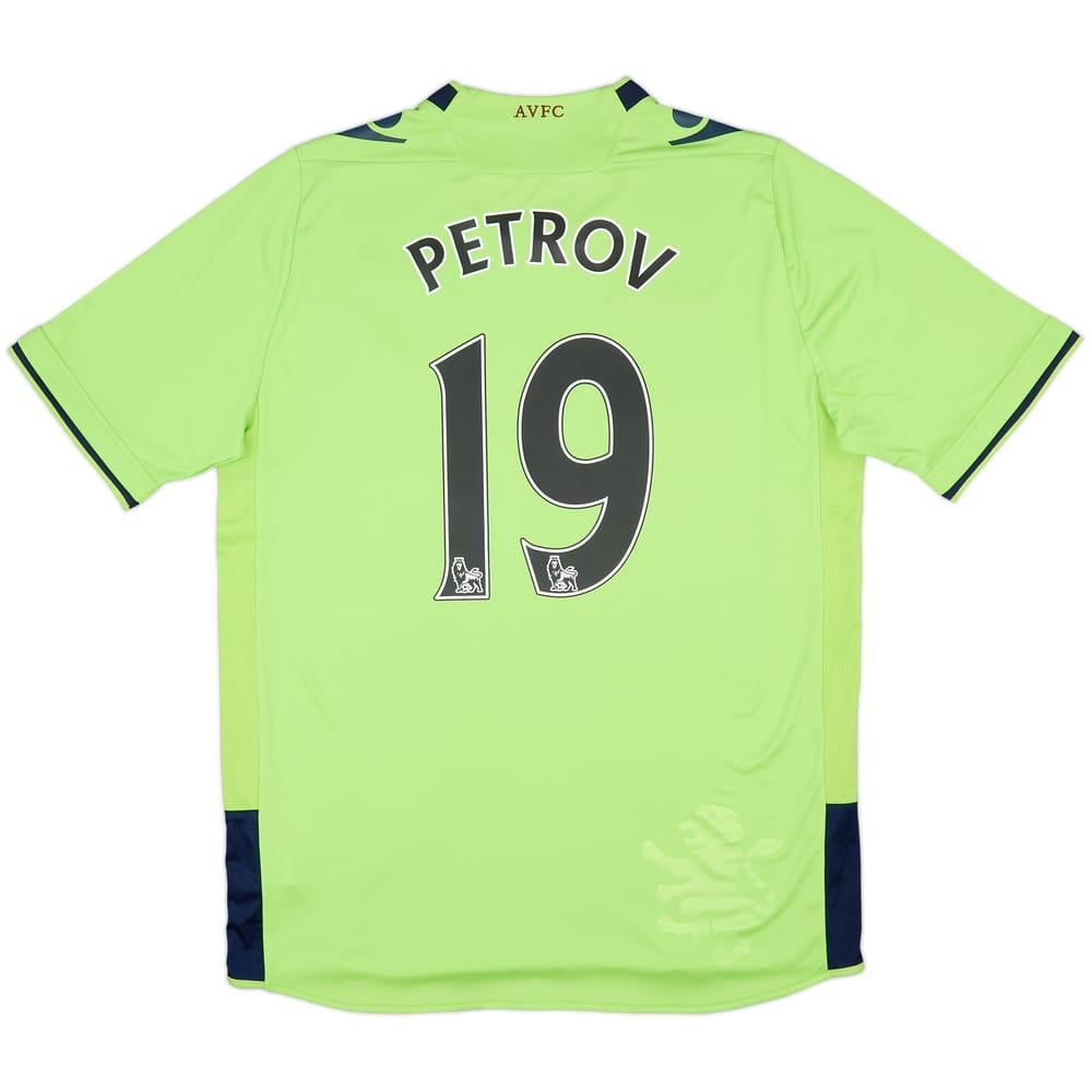 Camiseta de visitante de Aston Villa 2012-13 Petrov #19 - 8/10 - (L)