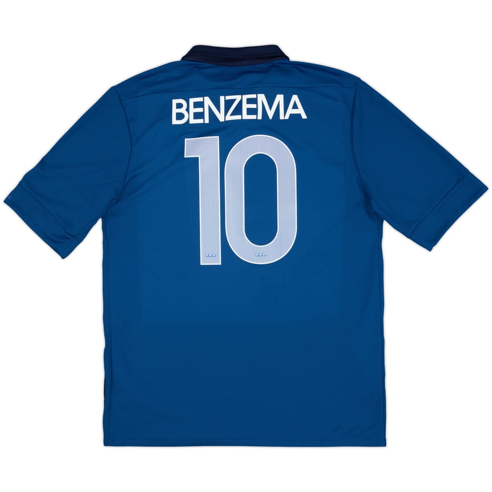 2011-12 France Home Shirt Benzema #10 - 5/10 - (L)