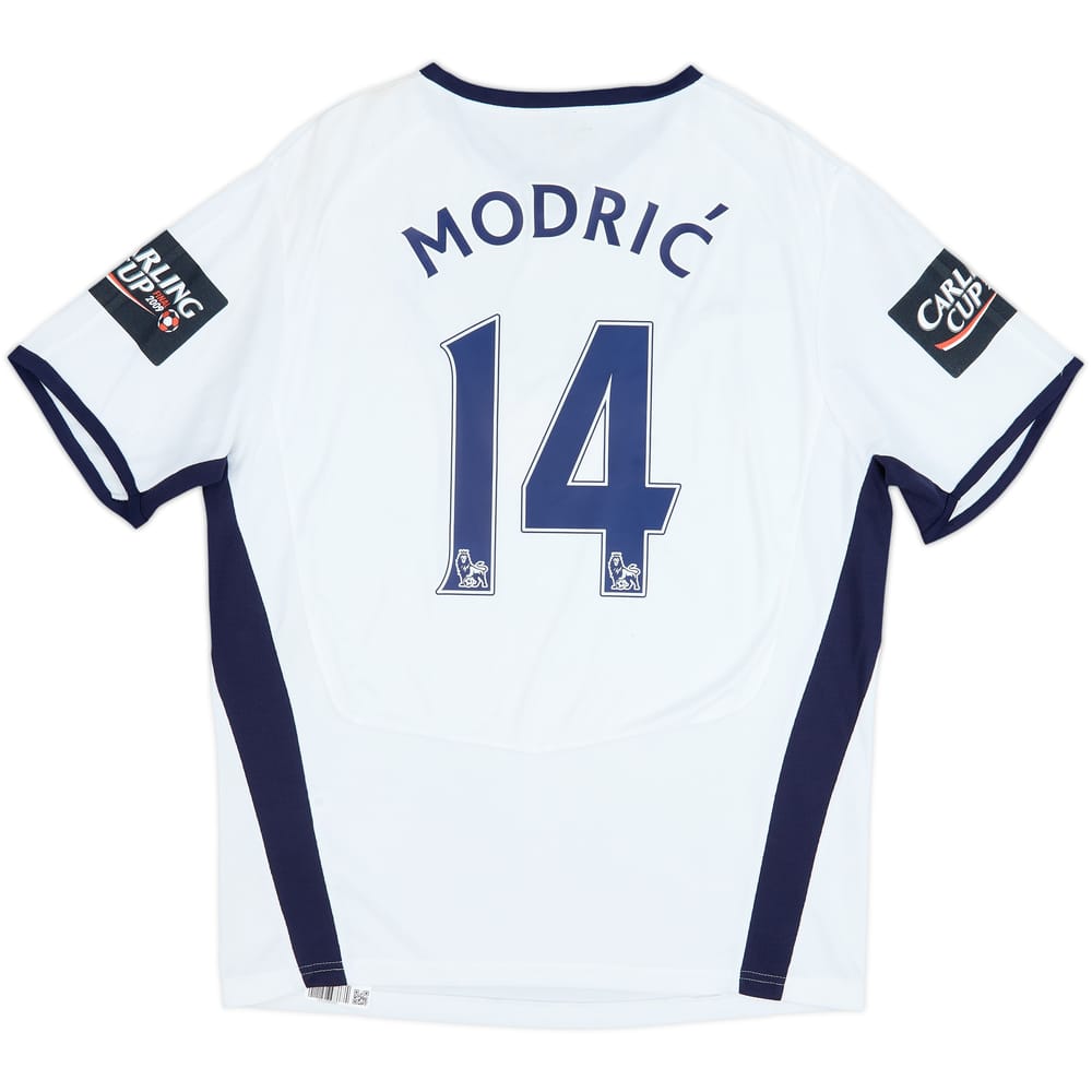 2008-09 Tottenham Home Shirt Modric #14 - 7/10 - (L)