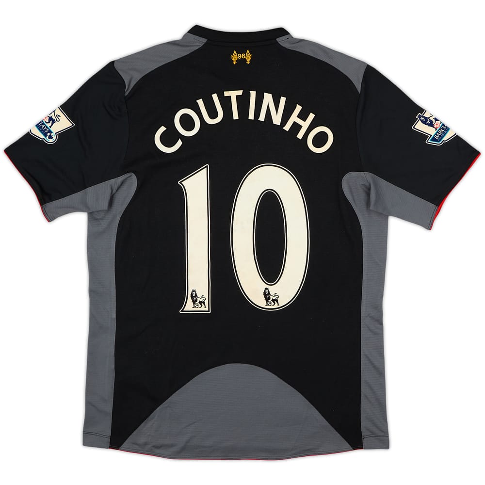 2012-13 Liverpool Away Shirt Coutinho #10 - 8/10 - (M)