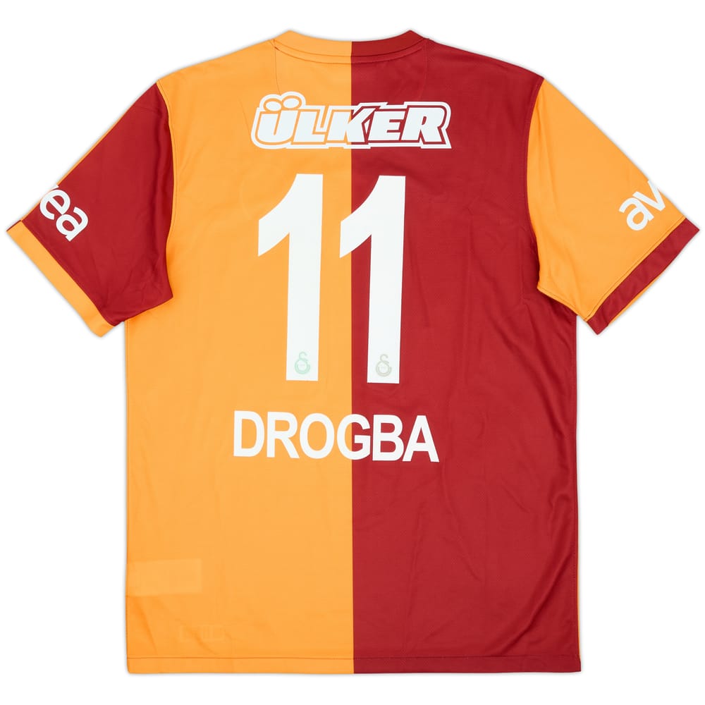 2013-14 Galatasaray Home Shirt Drogba #11 - 8/10 - (L)