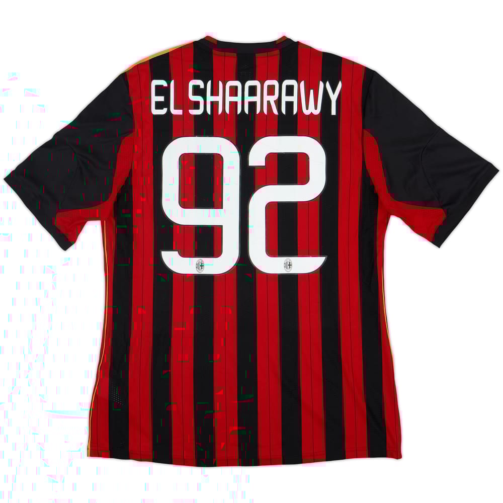 2013-14 AC Milan Home Shirt El Shaarawy #92 - 7/10 - (L)
