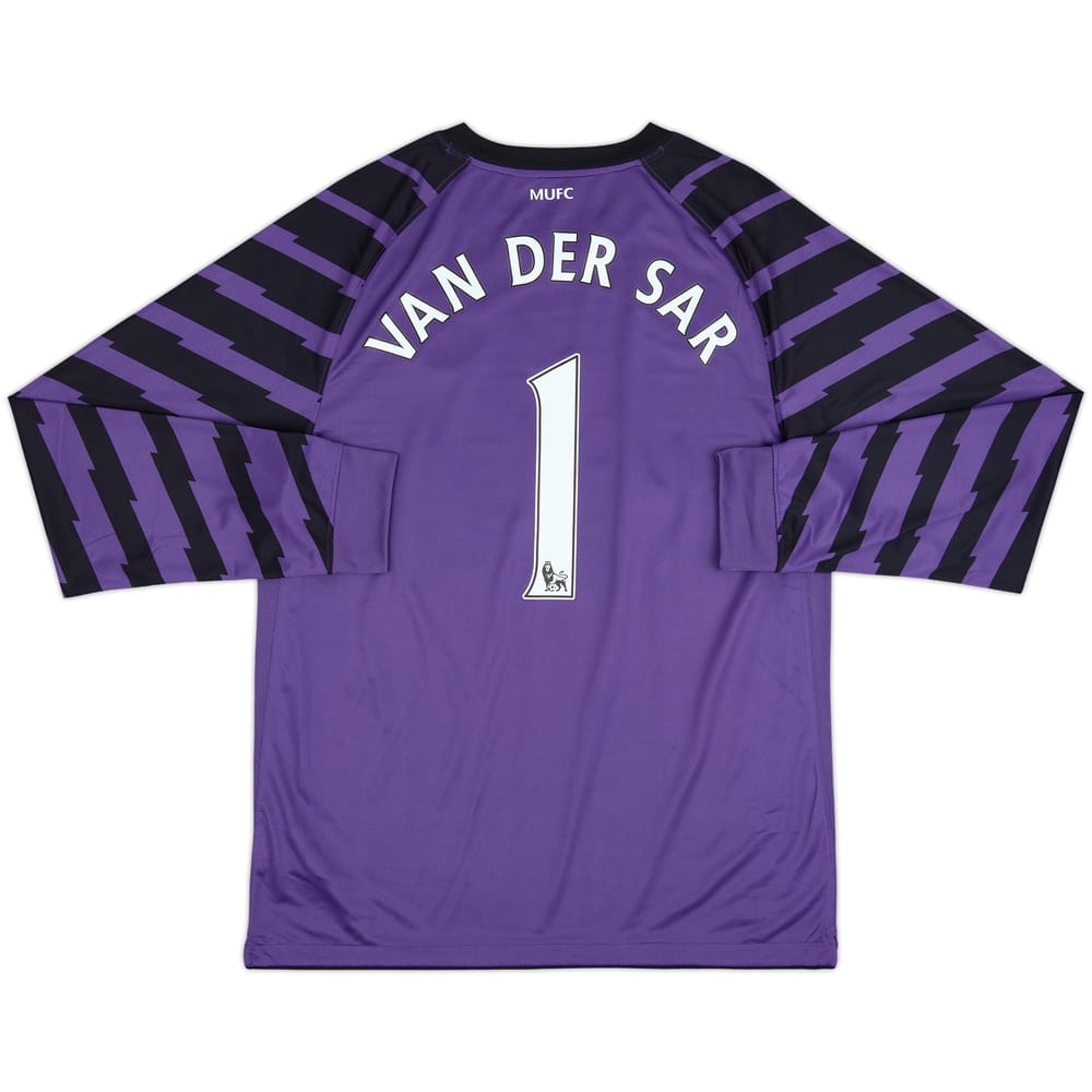 2010-11 Manchester United GK Shirt Van Der Sar #1 - 8/10 - (L)
