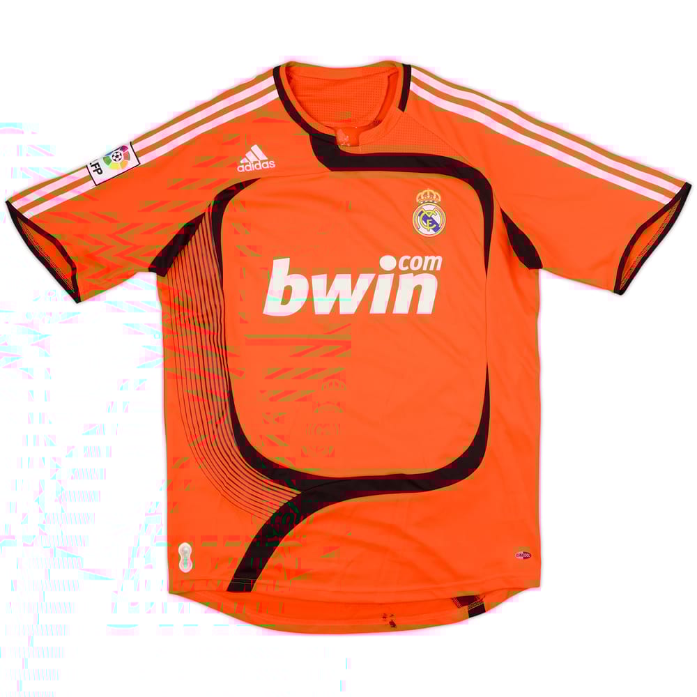 2007-08 Real Madrid GK S/S Shirt - 7/10 - (M)
