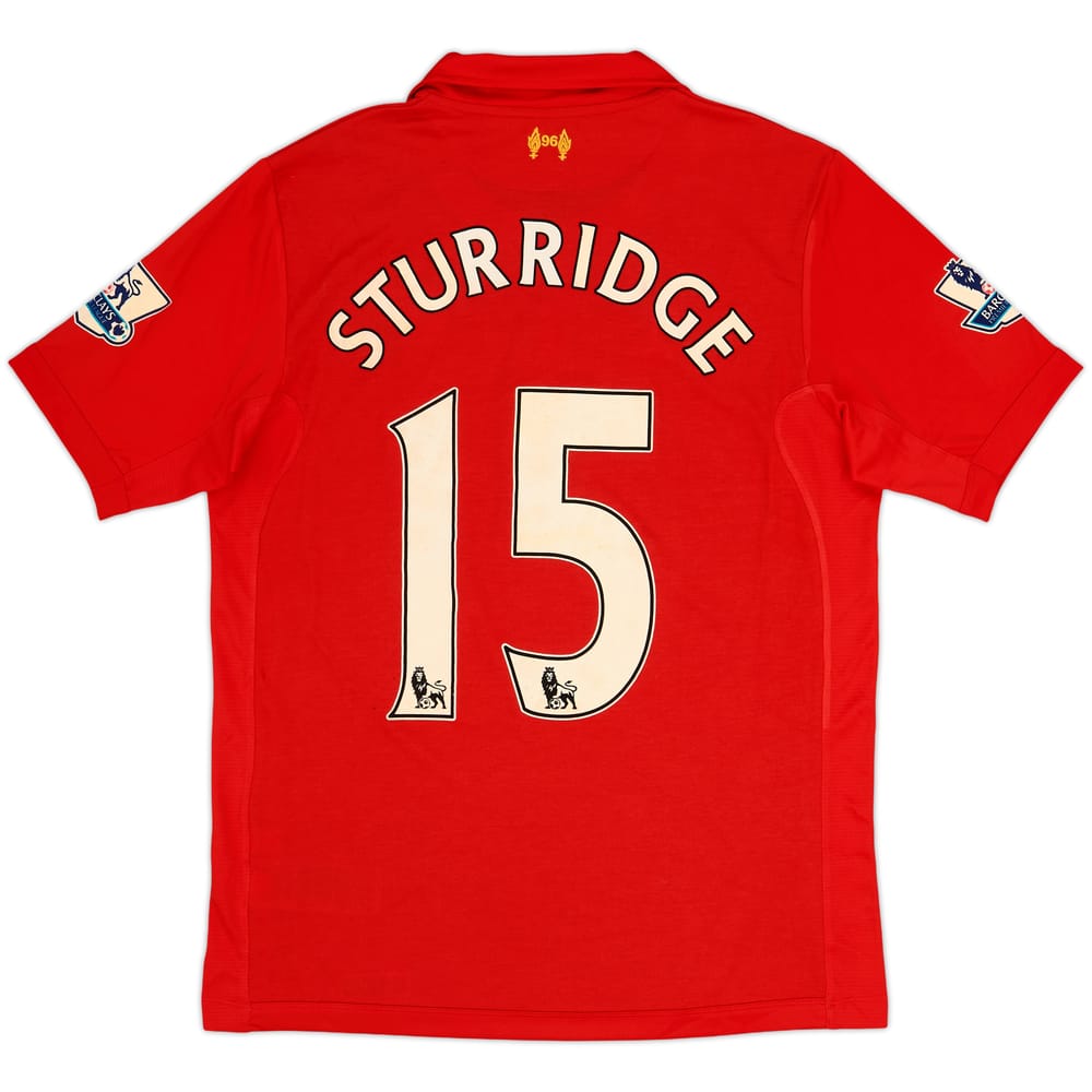 2012-13 Liverpool Home Shirt Sturridge #15 - 7/10 - (M)