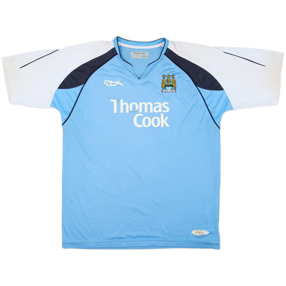 2006-07 Manchester City Camiseta Local - 4/10 - (L)