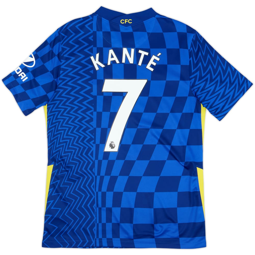 2021-22 Chelsea Home Shirt Kante #7 - 8/10 - (M)