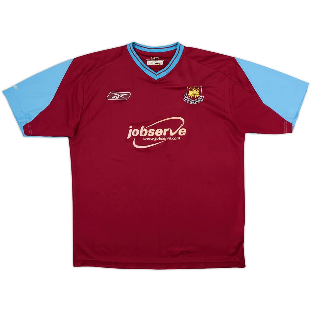2003-05 West Ham Home Shirt - 8/10 - (L)