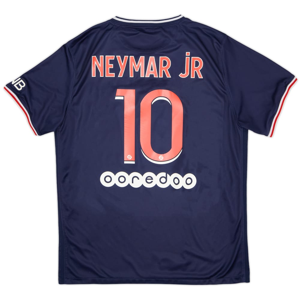 2020-21 Paris Saint-Germain Home Shirt Neymar Jr #10 - 6/10 - (L)