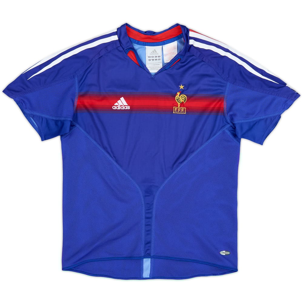 2004-06 France Home Shirt - 10/10 - (M.Boys)