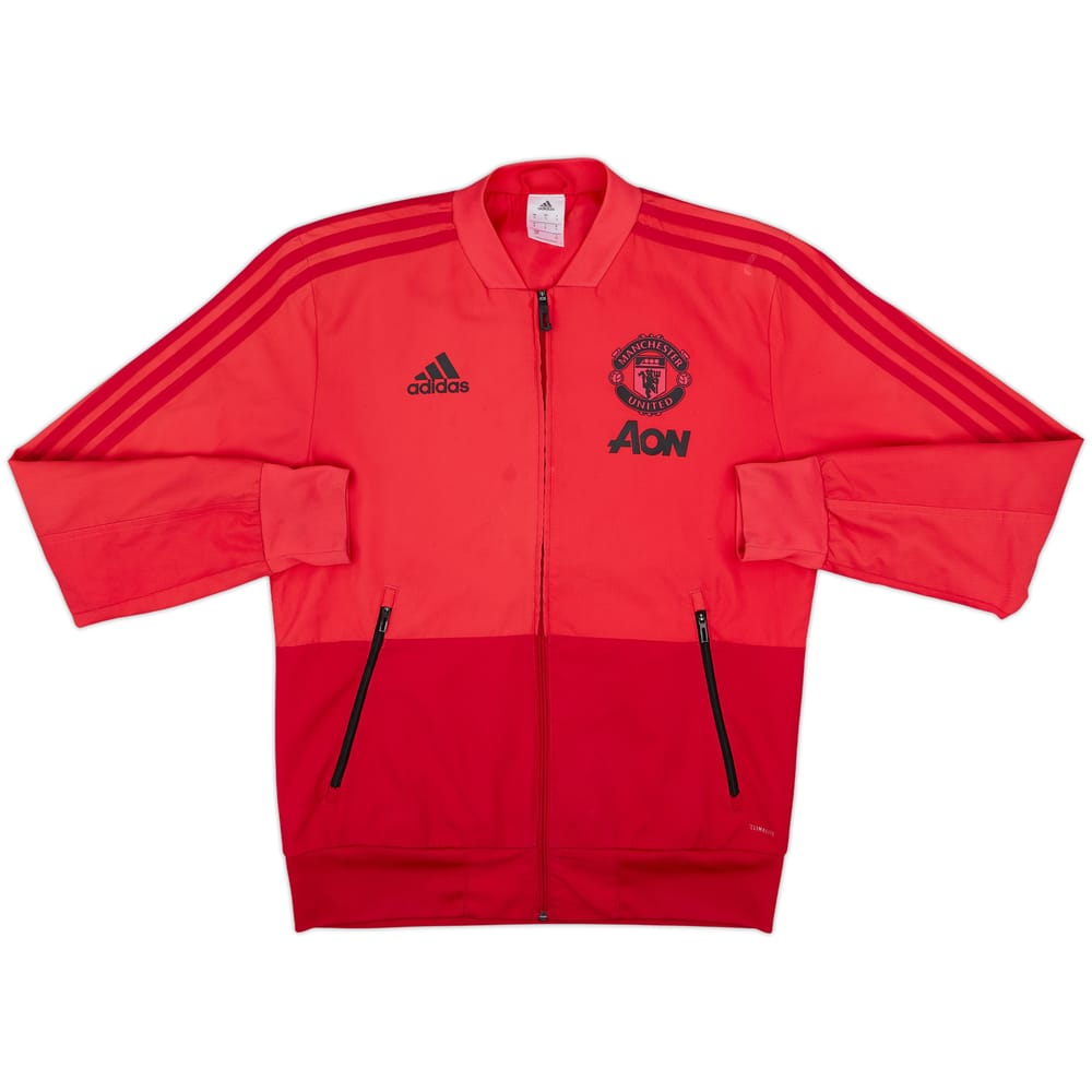2018-19 Manchester United adidas Track Jacket - 8/10 - (S)