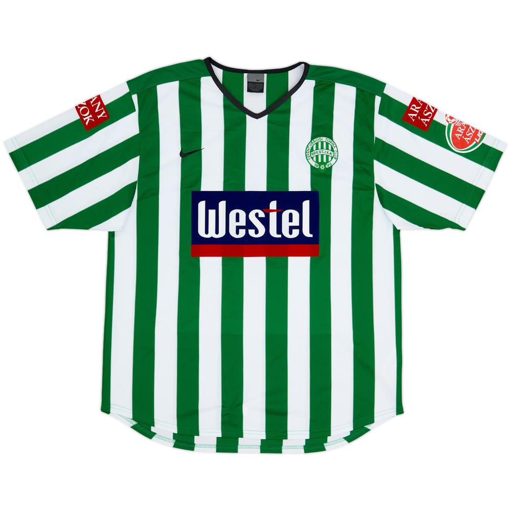 2003-04 Ferencvaros Home Shirt - 9/10 - (L)