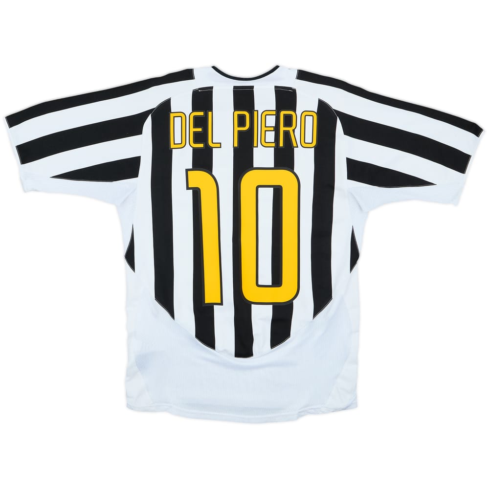 2003-04 Juventus Home Shirt Del Piero #10 - 5/10 - (S)