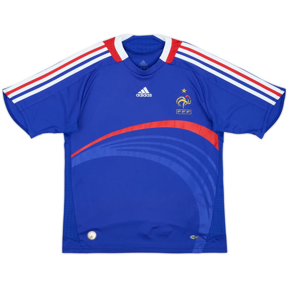 2007-08 France Home Shirt - 6/10 - (M.Boys)