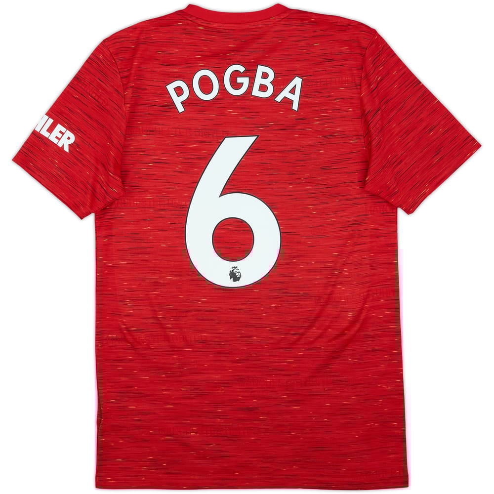 2020-21 Manchester United Home Shirt Pogba #6 - 8/10 - (S)