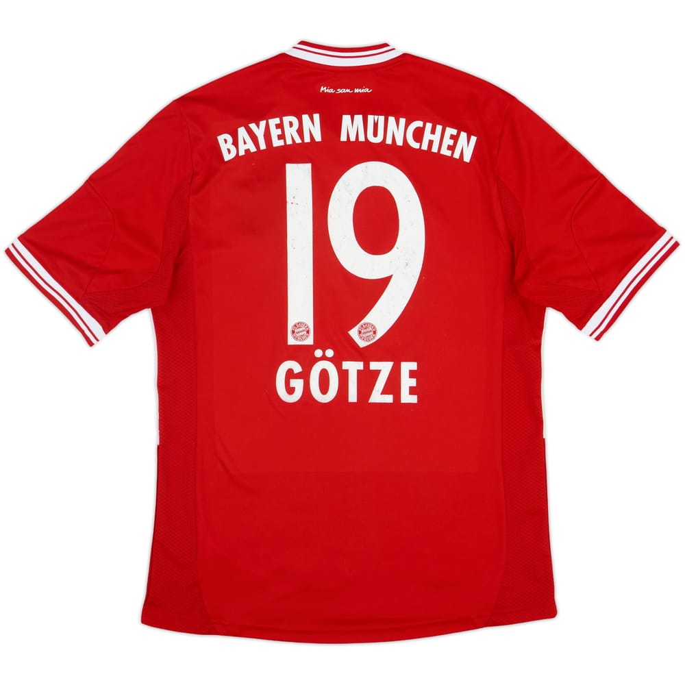 2013-14 Bayern Munich Home Shirt Gotze #19 - 5/10 - (M)