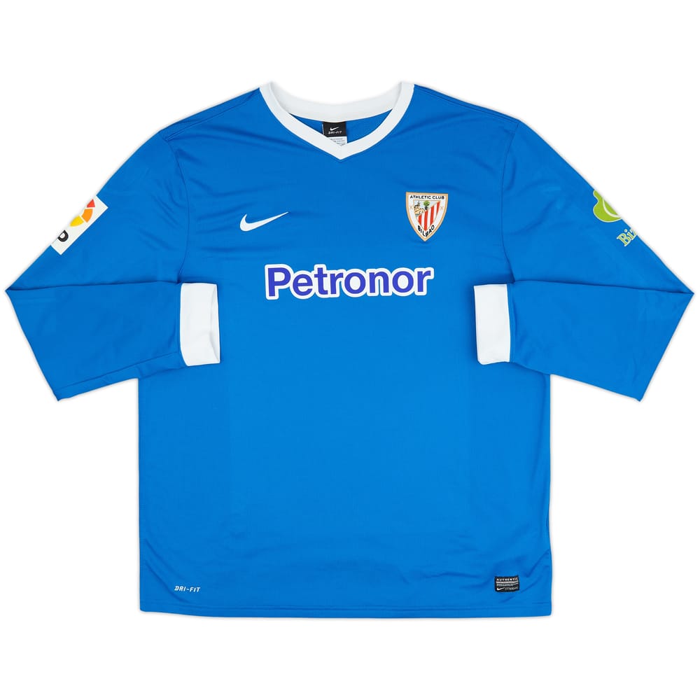 2013-14 Athletic Bilbao Away L/S Shirt - 7/10 - (XXL)