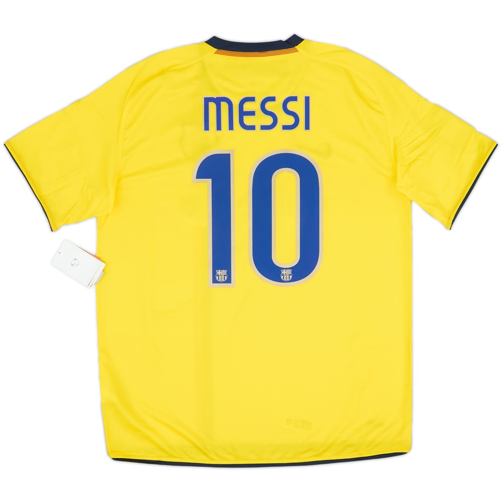 2008-10 Barcelona Away Shirt Messi #10 (L)