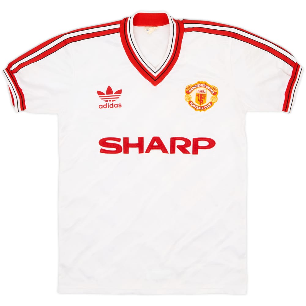 1986-88 Manchester United Away Shirt - 9/10 - (Y)
