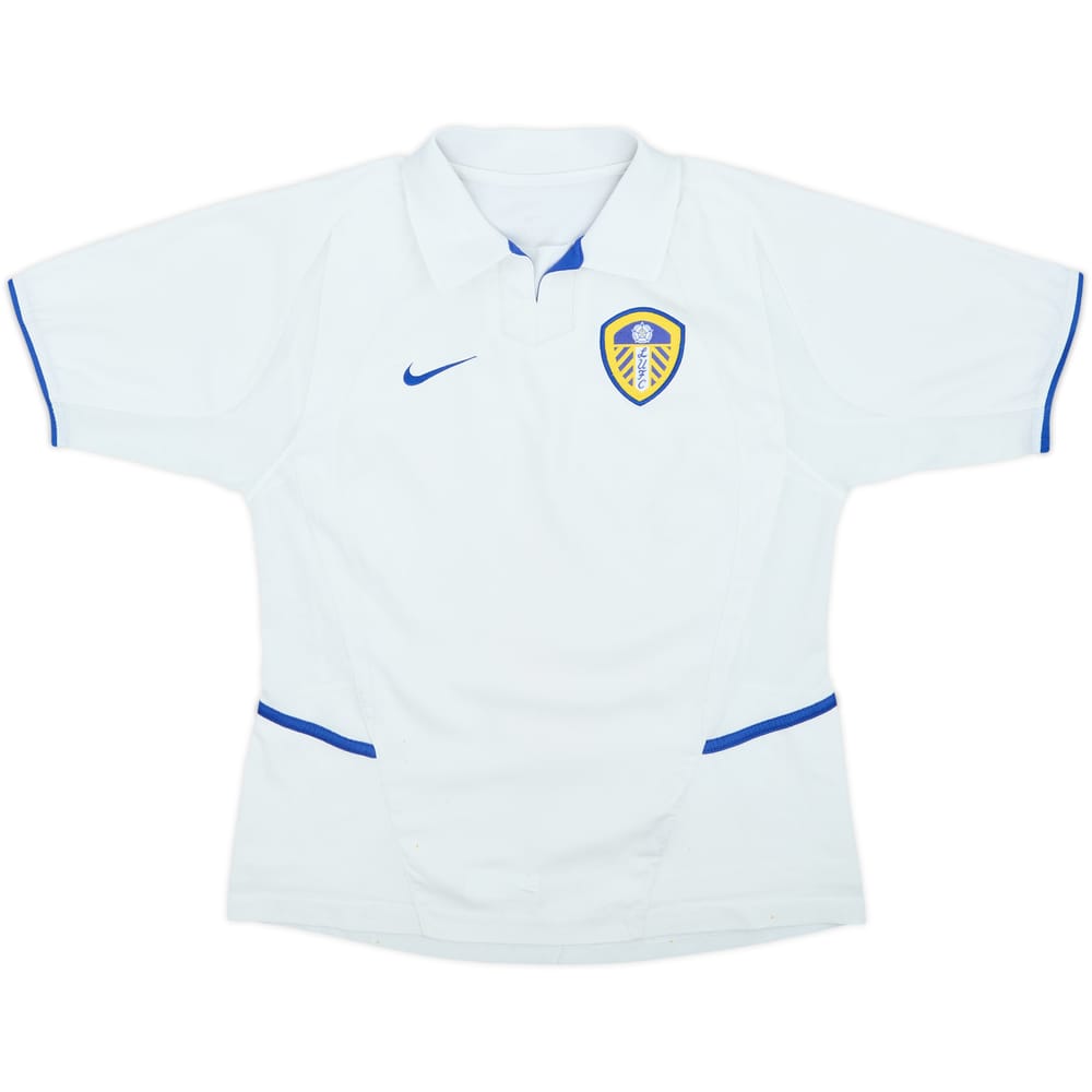 2002-03 Leeds United Home Shirt - 4/10 - (M.Boys)
