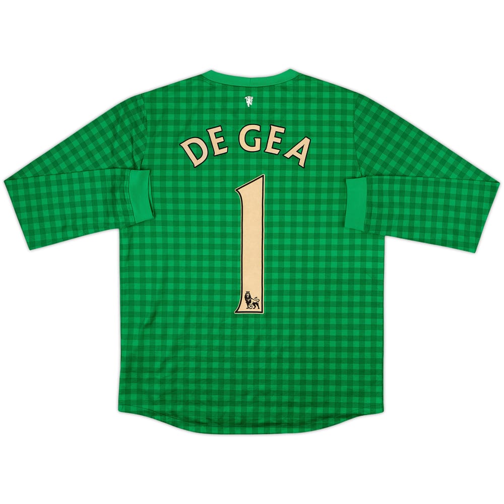 2012-13 Manchester United GK Shirt De Gea #1 - 4/10 - (XL.Boys)