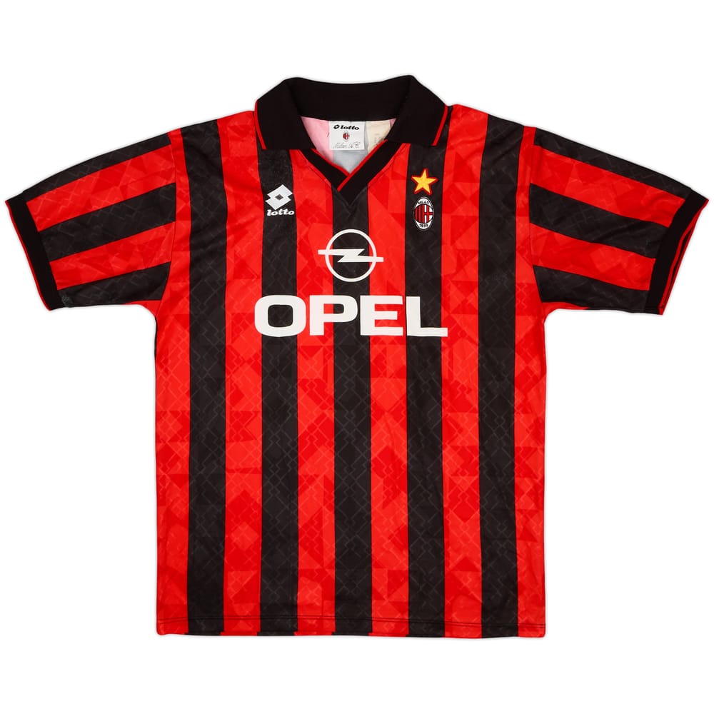 1993-94 AC Milan Home Shirt - 7/10 - (XL)