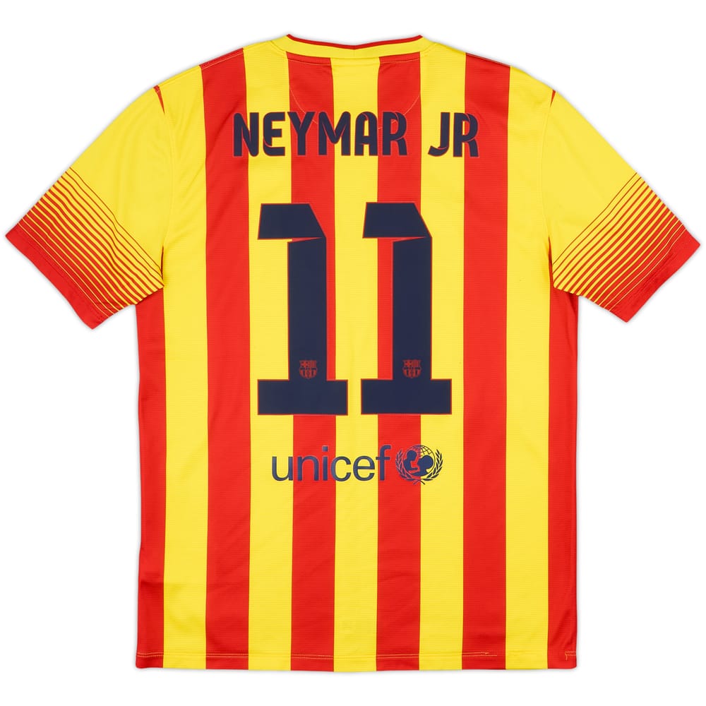 2013-15 Barcelona Away Shirt Neymar Jr #11 - 8/10 - (M)