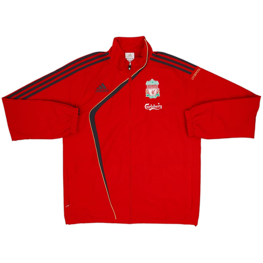 2009-10 Liverpool adidas Track Jacket - 8/10 - (L)