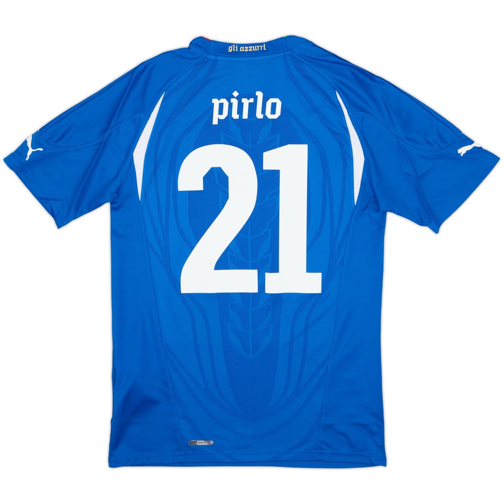 2010-12 Italy Home Shirt Pirlo #21 (M)