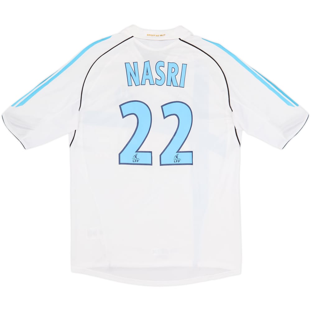 2005-06 Olympique Marseille Home Shirt Nasri #22 - 7/10 - (M)