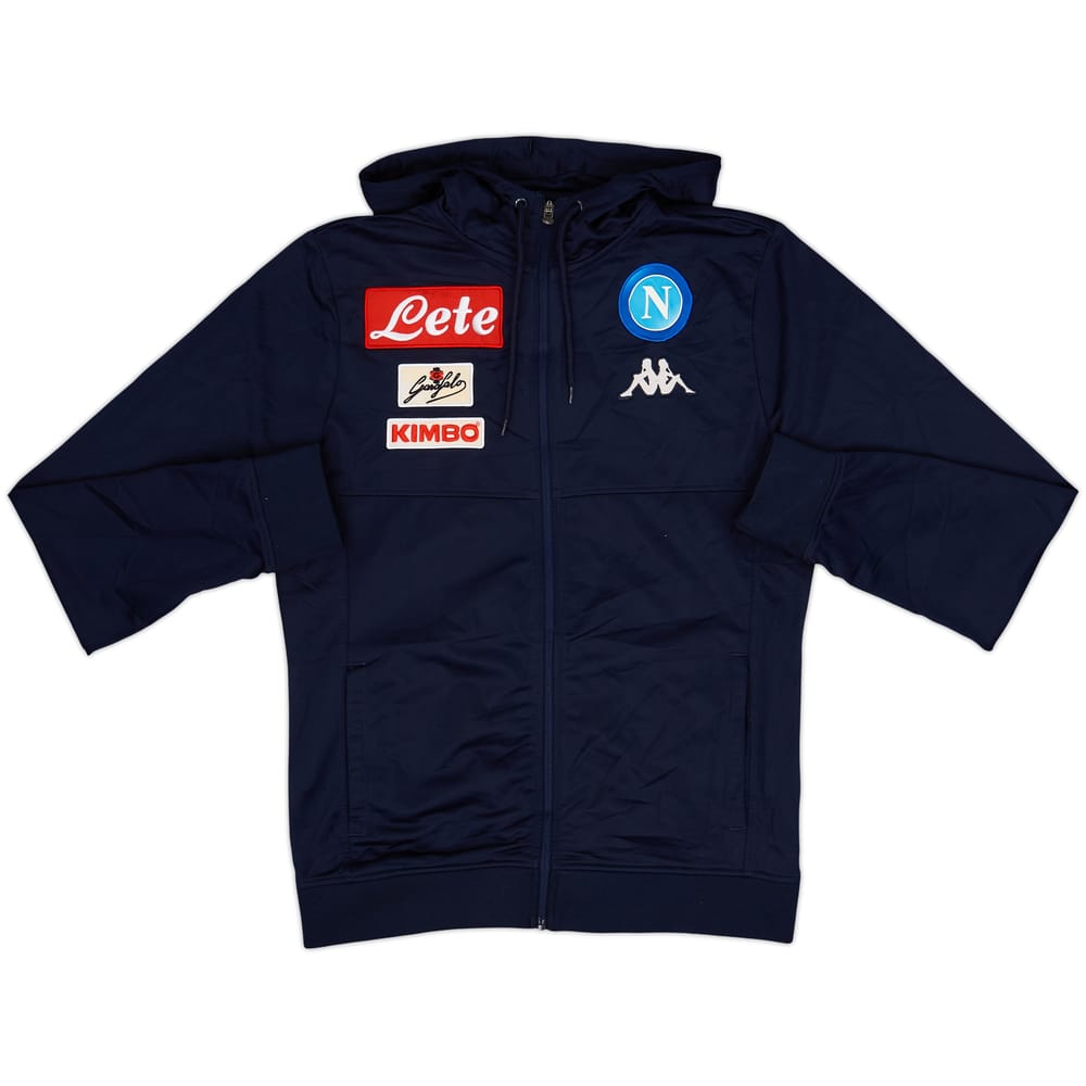 2015-16 Napoli Kappa Track Jacket - 7/10 - (M)