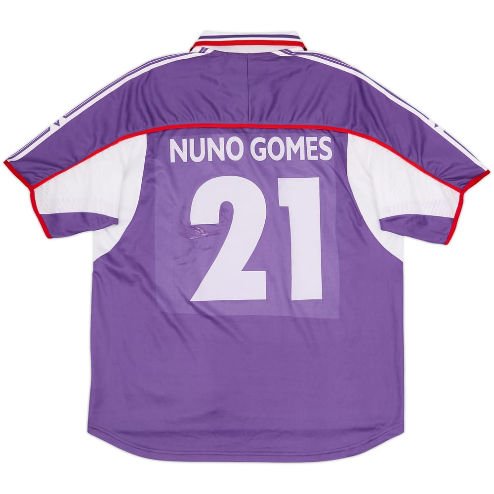 2001-02 Fiorentina Home Shirt Nuno Gomes #21 - 5/10 - (XL)