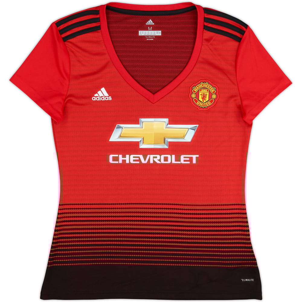 2018-19 Manchester United Home Shirt - 10/10 - (Women's M)