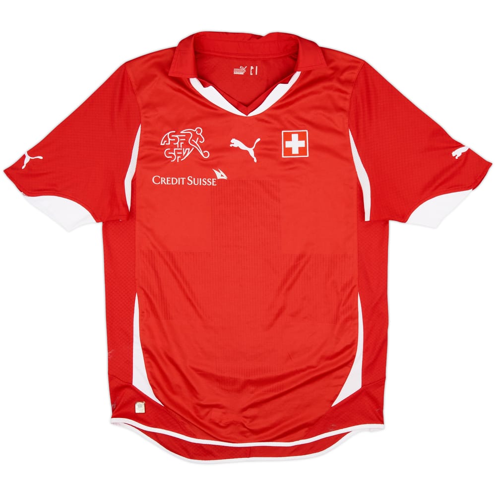 2010-11 Switzerland Home Shirt - 7/10 - (M)