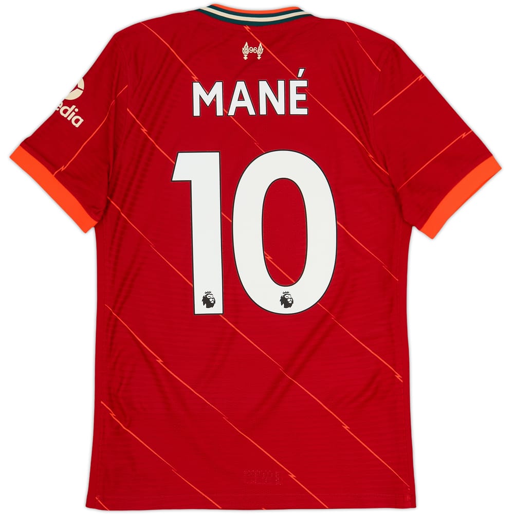 2021-22 Liverpool Authentic Home Shirt Mane #10 - 7/10 - (S)
