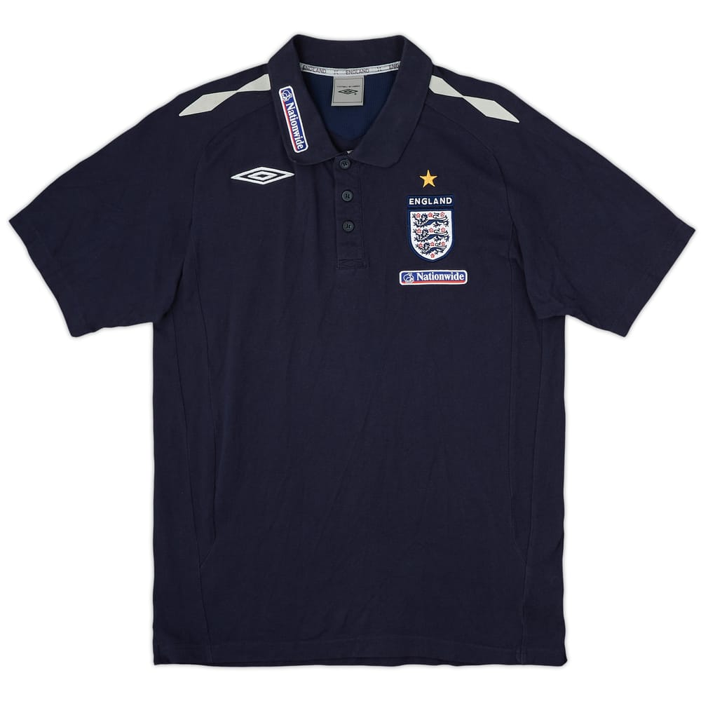 2008-09 England Umbro Polo Shirt - 8/10 - (L)