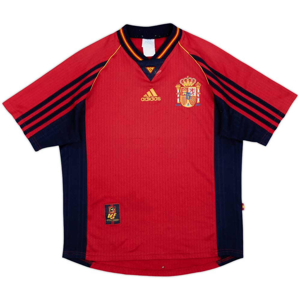 1998-99 Spain Home Shirt - 6/10 - (Y)