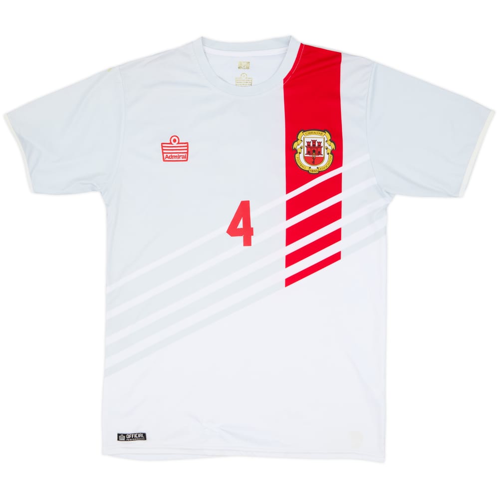2013-14 Gibraltar Away Shirt #4 - 4/10 - (M)